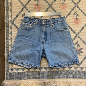 Vintage High Waisted Denim Levi’s Shorts